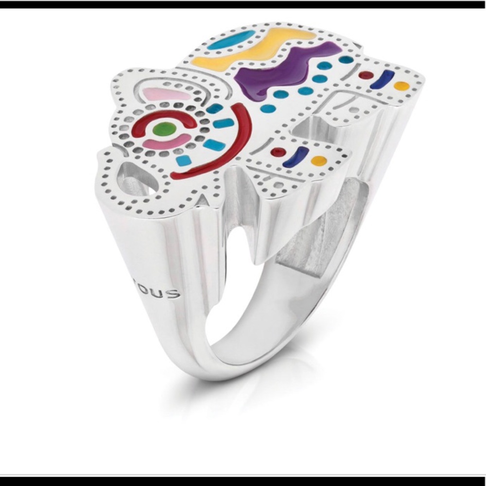 Tous Ganesh Ring size 7 - Picture 2 of 3